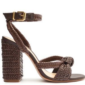 Schutz Kareena Nappa Leather Sandal